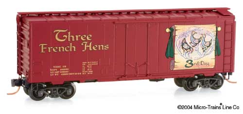 MTL - Box, Standard - 12 Days of Christmas - Micro-Trains 021 00 503